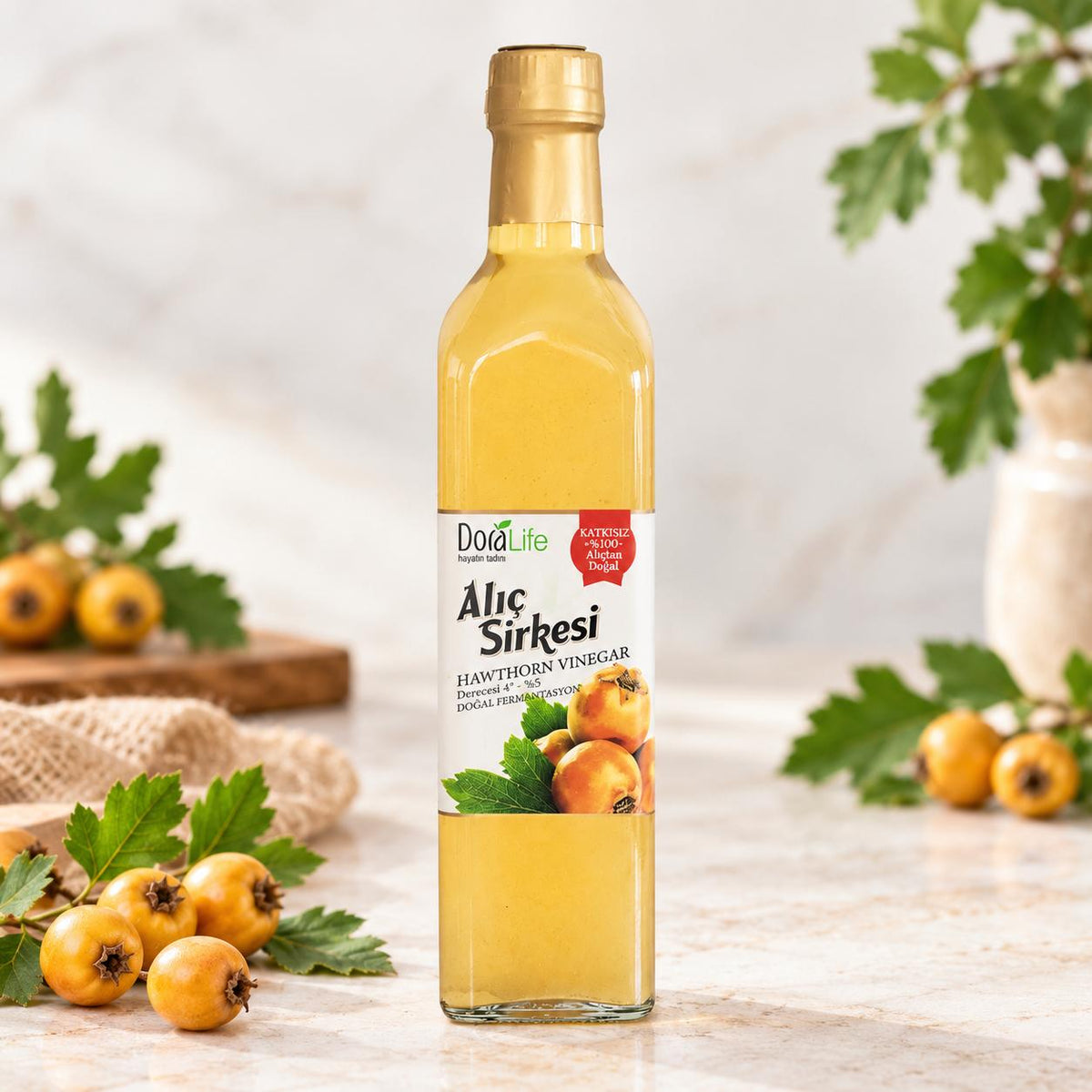 Doğal Alıç Sirkesi (500 ml)