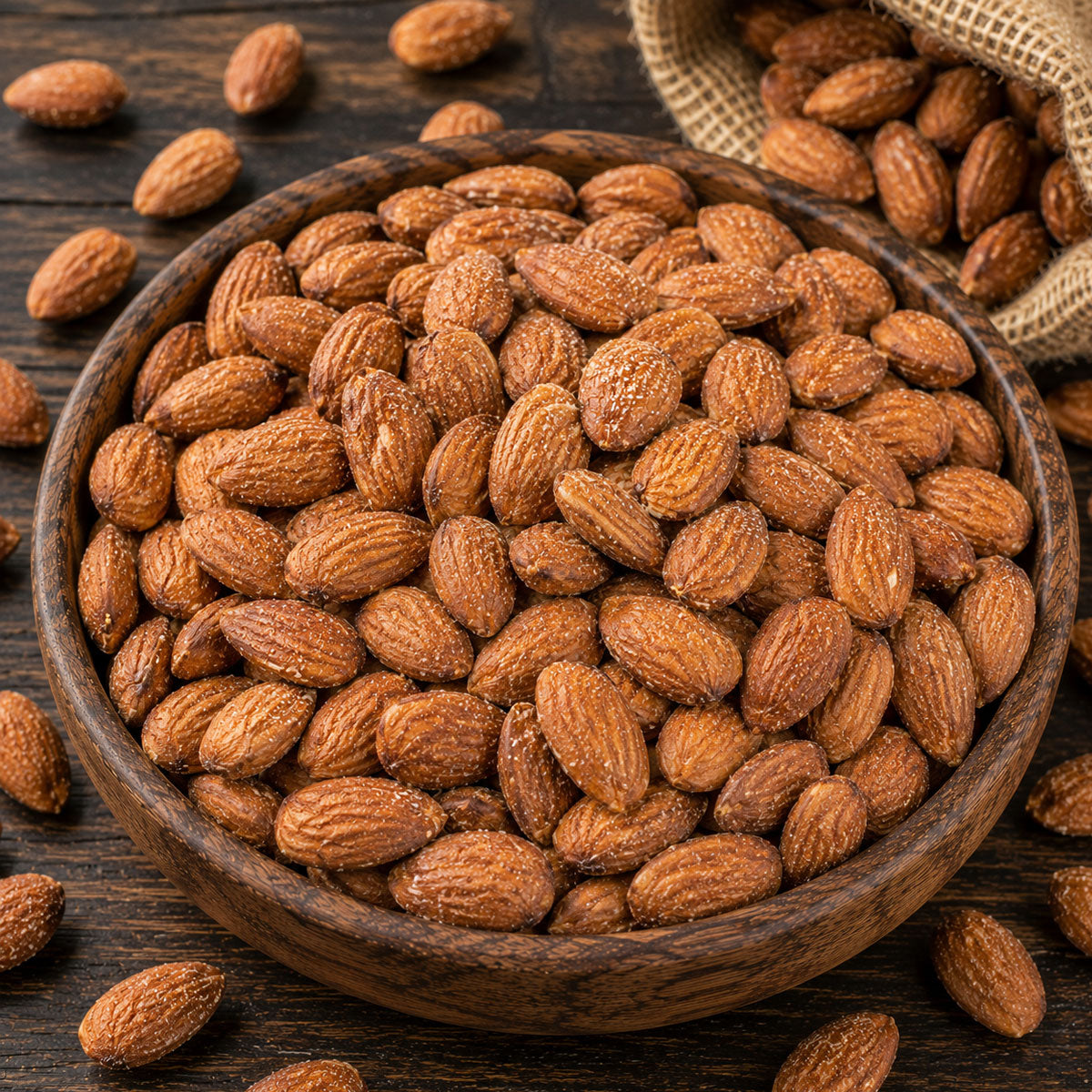 Badem Kavrulmuş  Tuzlu 800 gr.