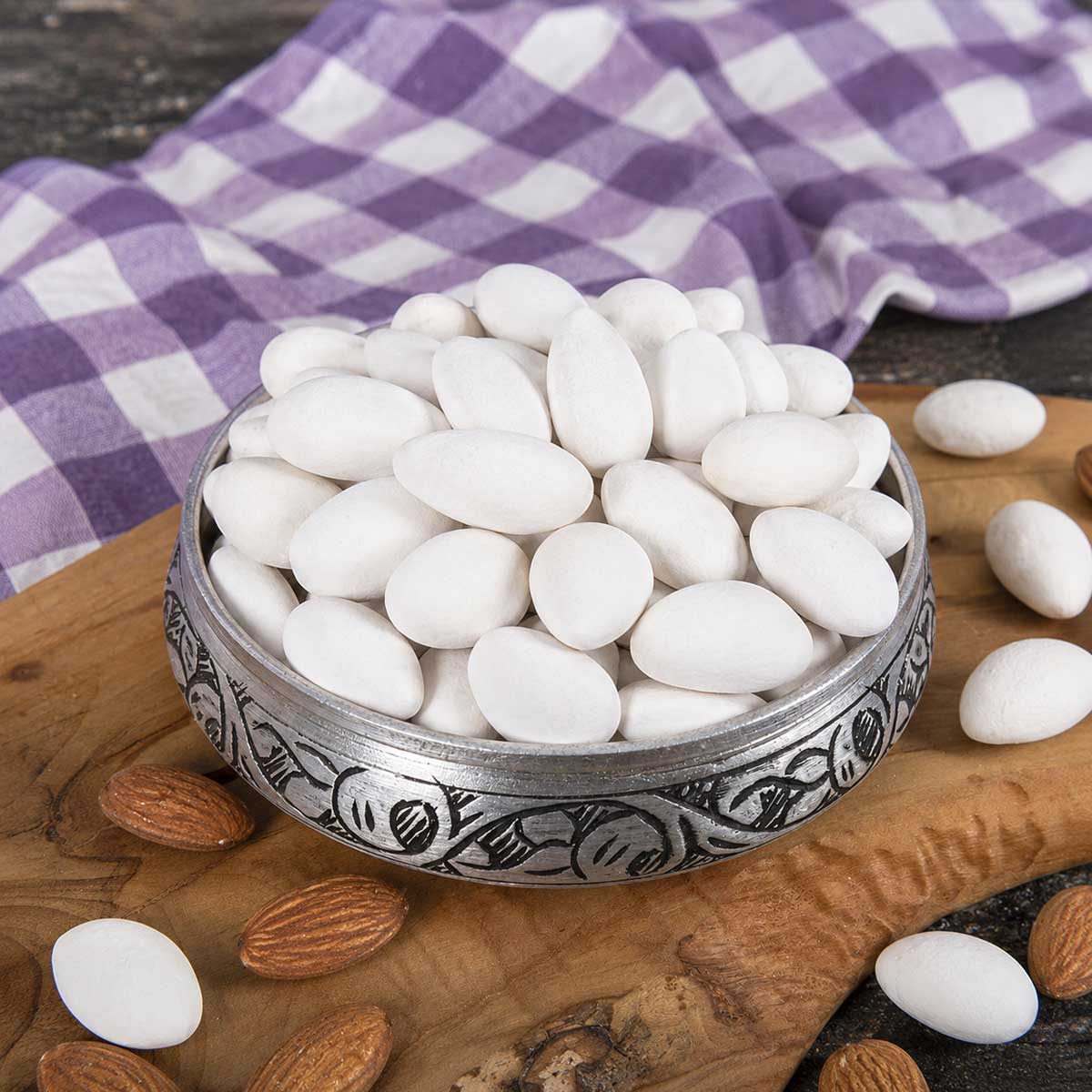 Beyaz Badem Şekeri 1 Kg.