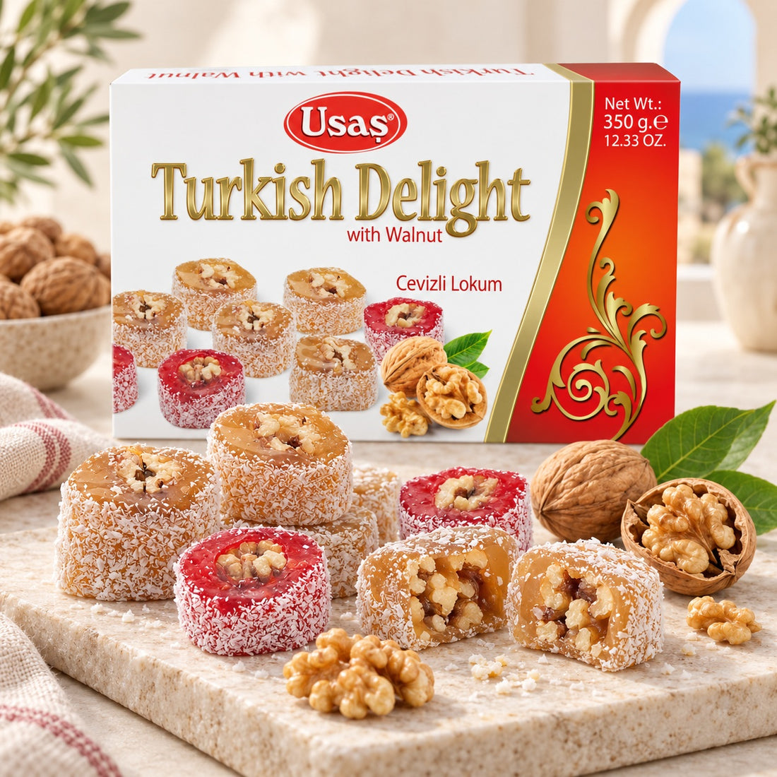 Cevizli Lokum 350 gr.