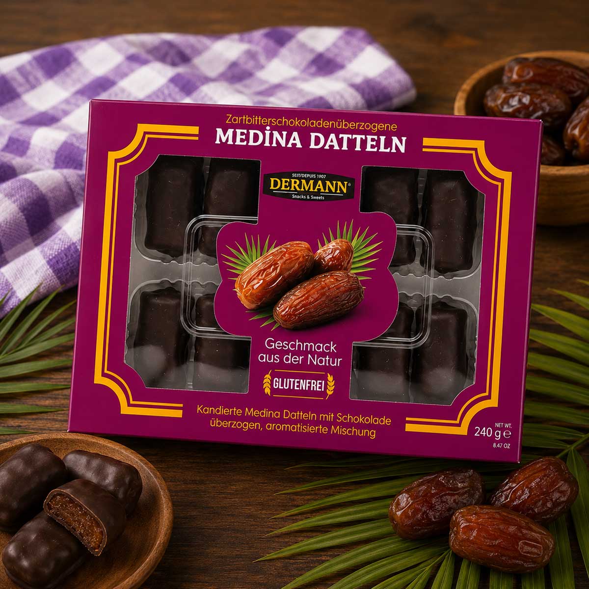 Çikolatalı Hurma 240 g