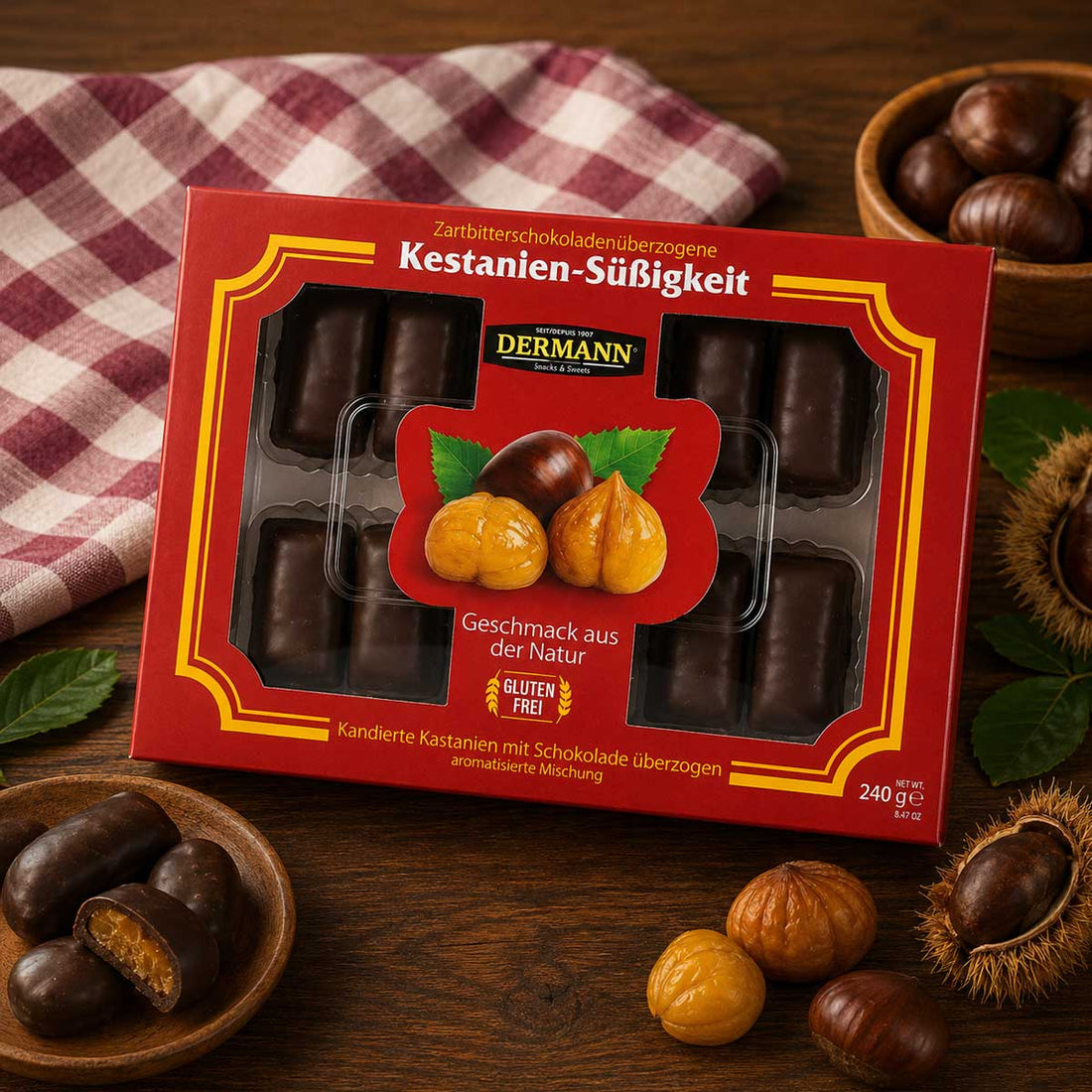 Çikolatalı Kestane Şekeri 240 g