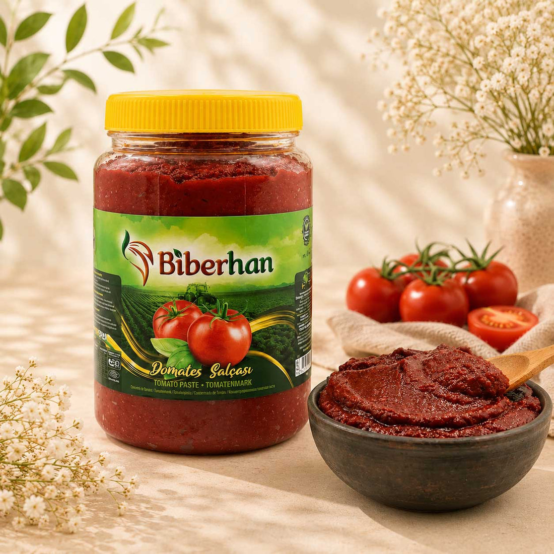 Gaziantep Domates Salçası  (Güneşte Kurutulmuş)  1 kg