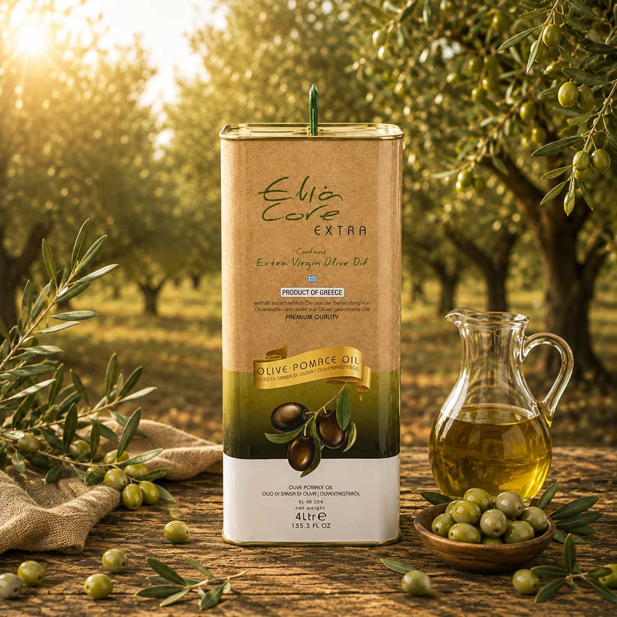 Elia Core Pirina Yağı – 4 Lt.