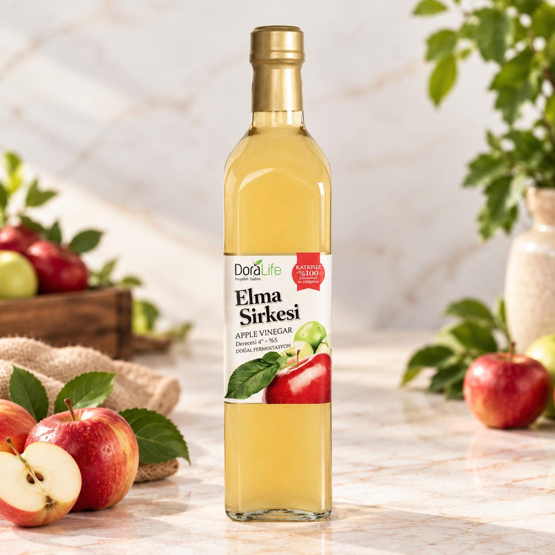 Doğal Elma Sirkesi (500 ml)