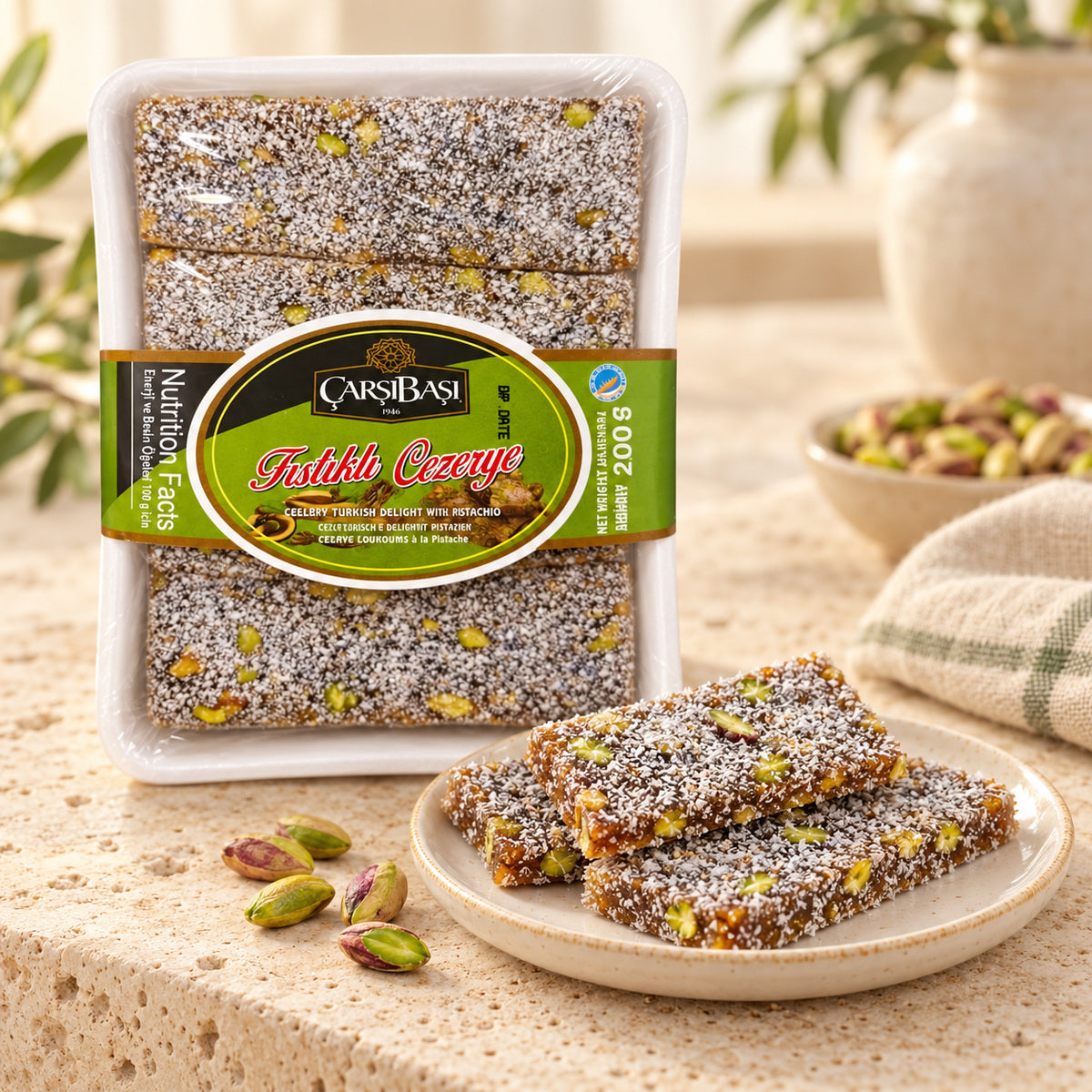 Antep Fıstıklı Cezerye 350g