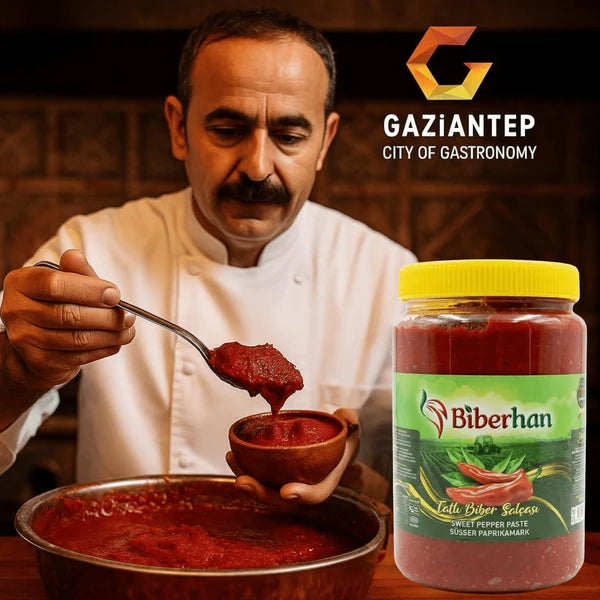 Gaziantep Tatlı Biber Salçası (Güneşte Kurutulmuş) 1 kg