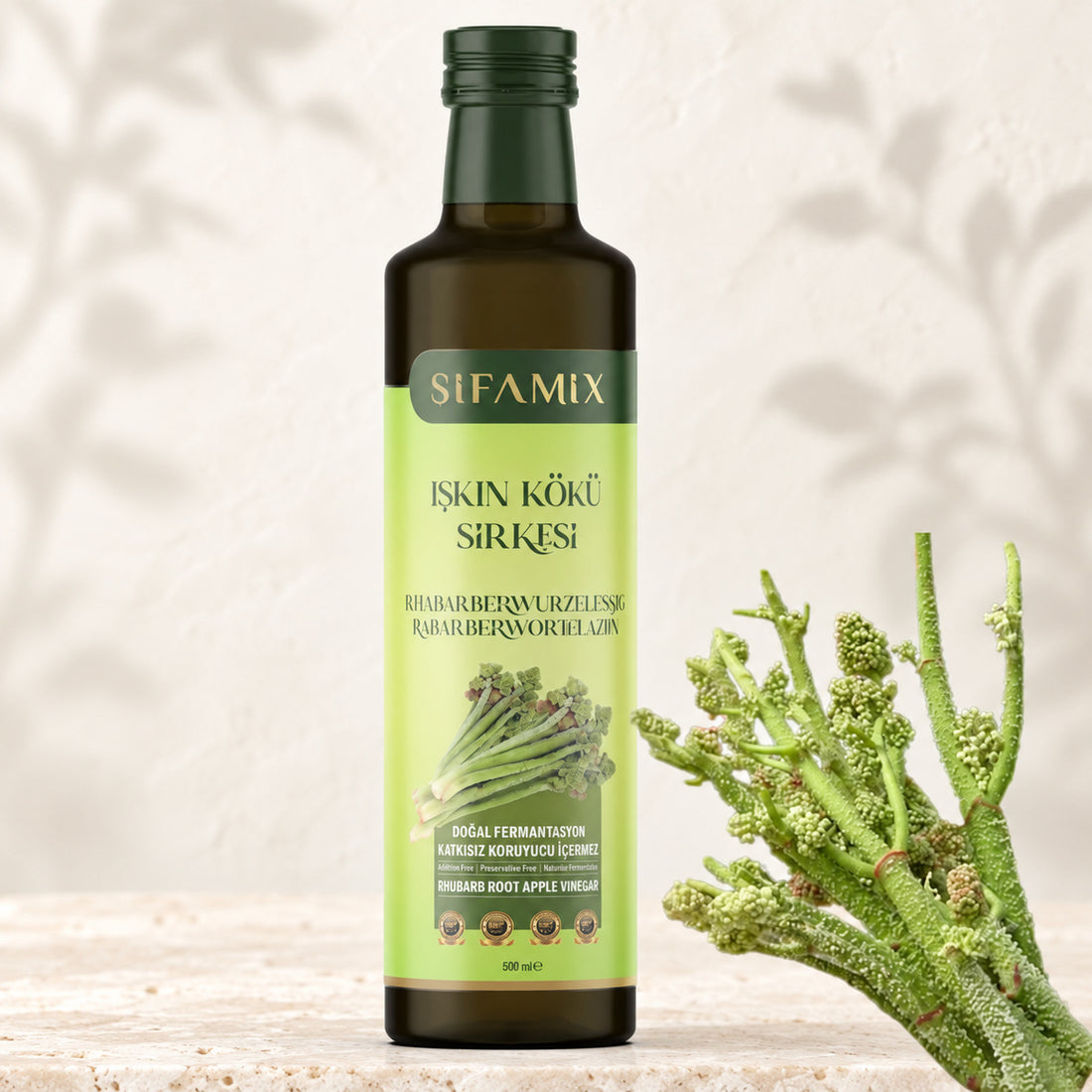 Şifamix 500 ml Işkın kökü sirkesi 500 ml.