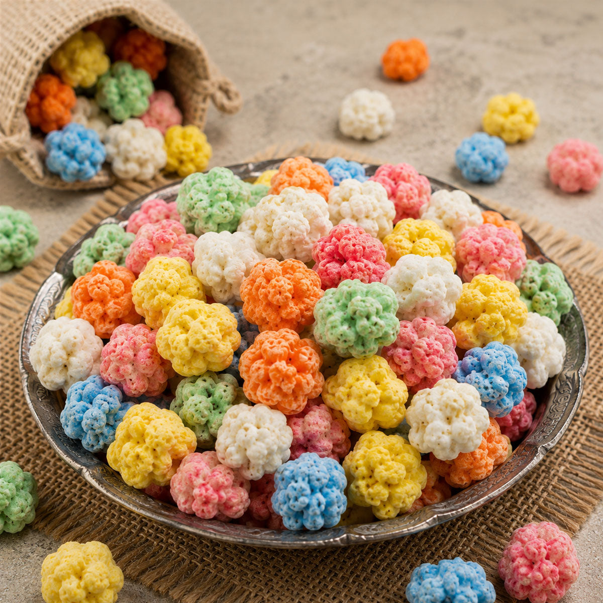 Renkli Leblebi Şekeri 1 Kg.