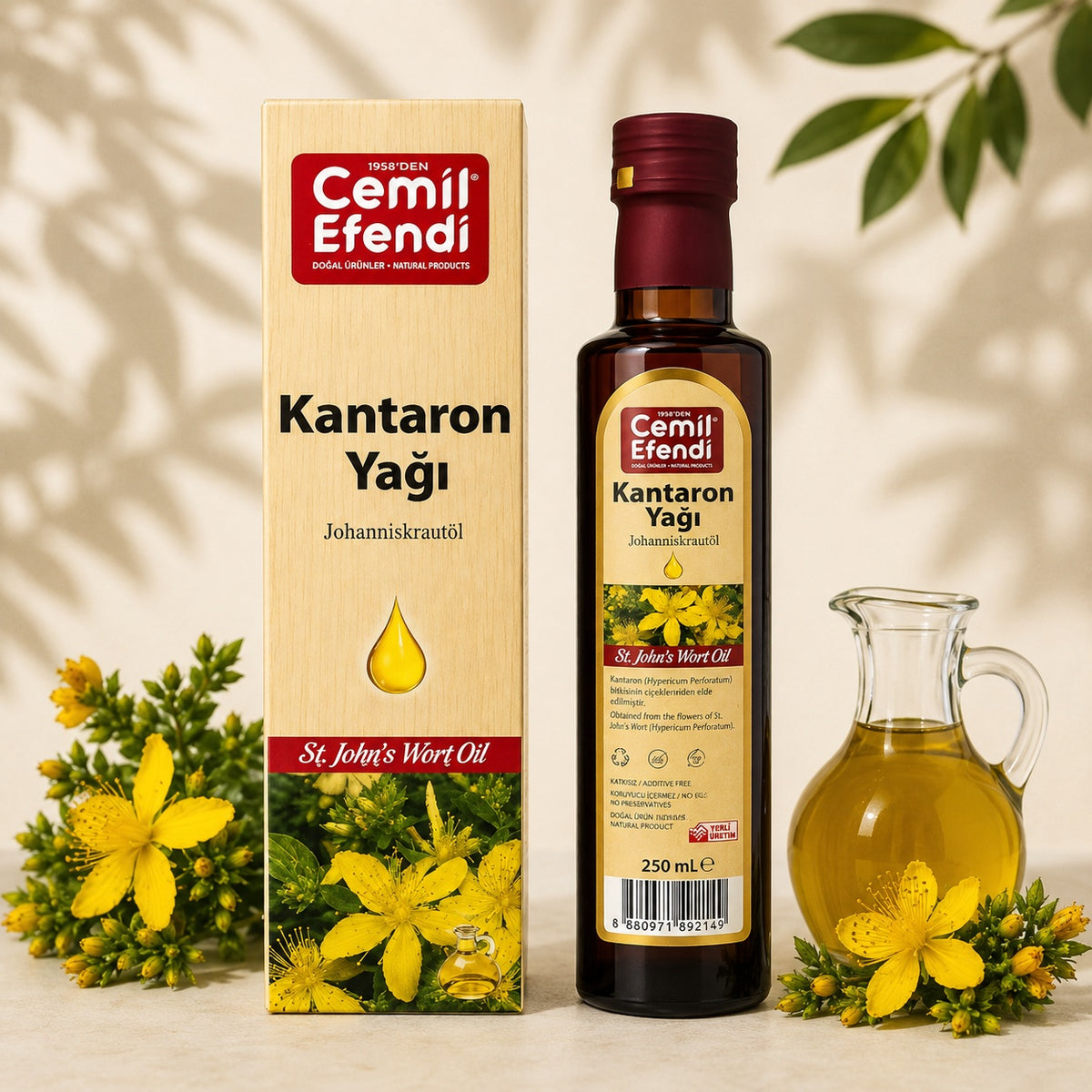 Sarı kantaron yağı 250 ml