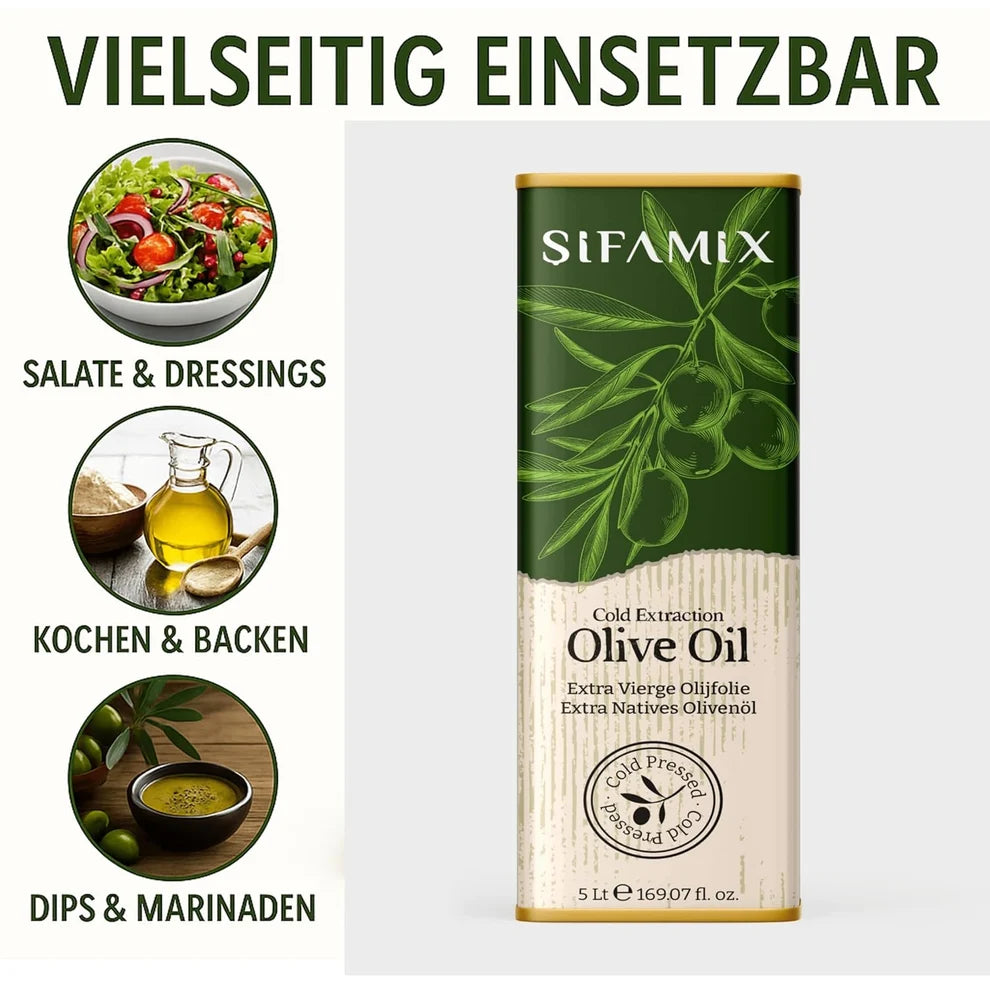 Şifamix Girit Sızma Zeytinyağı 5 L