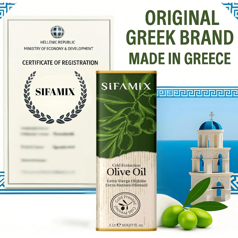 Şifamix Girit Sızma Zeytinyağı 5 L