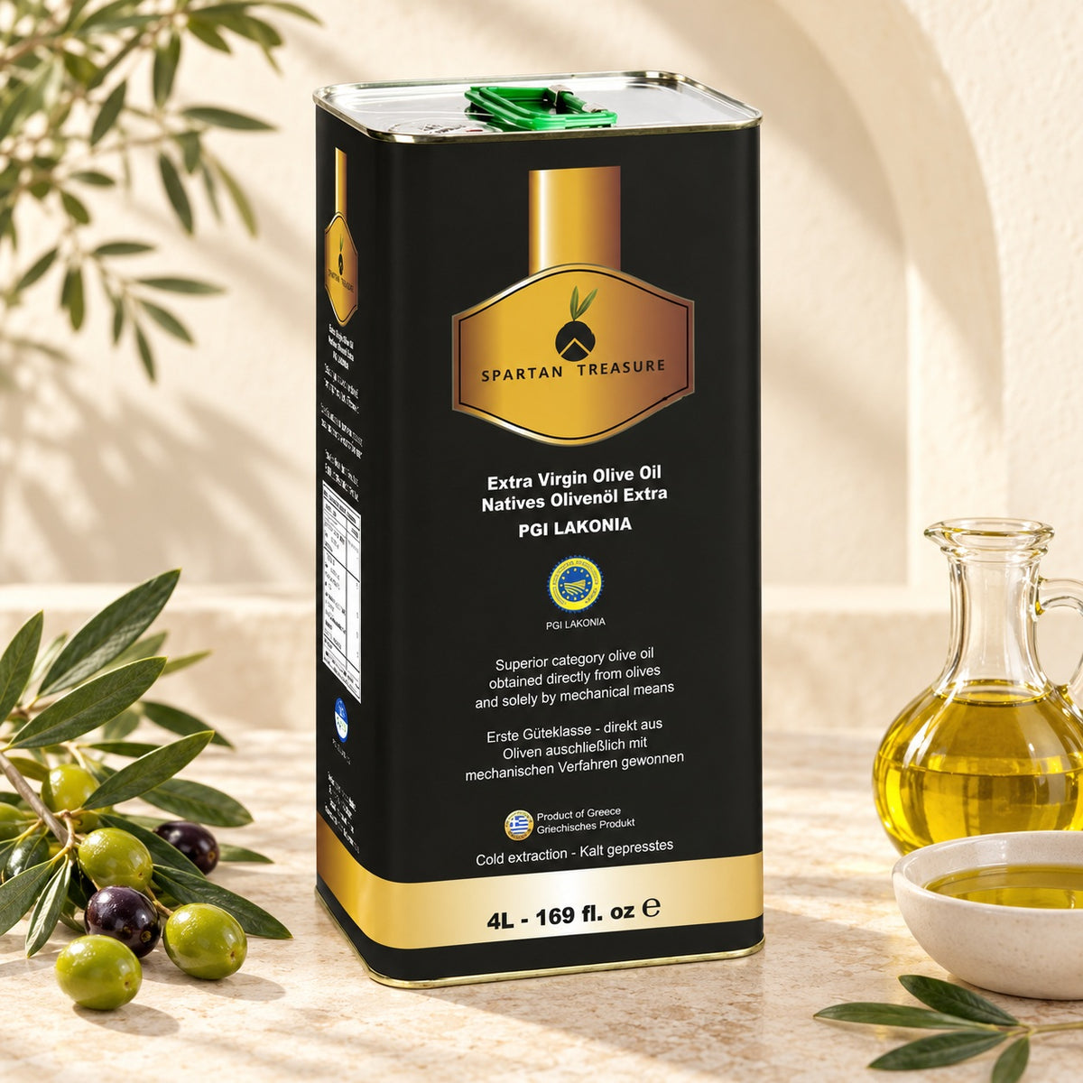 Extra Virgin Olive Oil "Spartan Treasure" 4 L